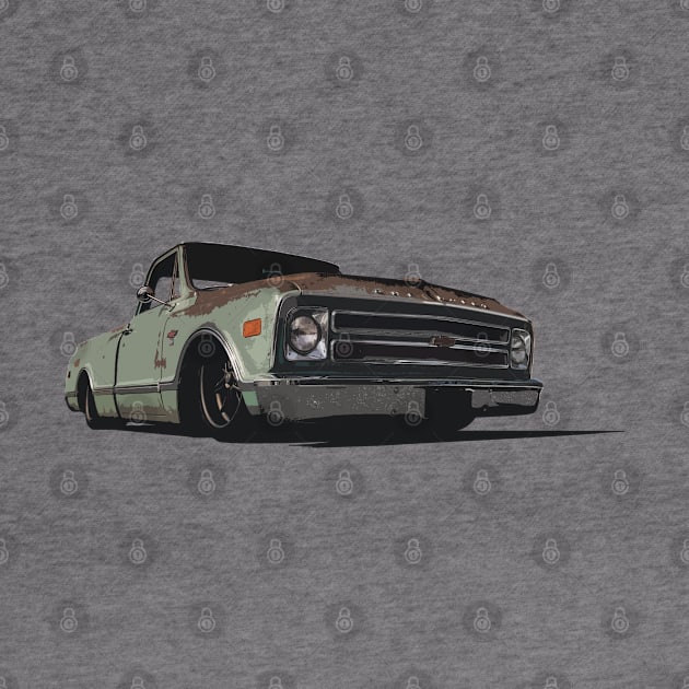 Patina Chevy C-10 by mal_photography